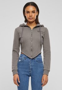 Karl Kani - Sweater met rits - grey Miniatuurafbeelding 1