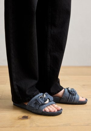 LOVE - Sandals - dark blue denim