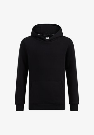 Pulover s kapuco - black