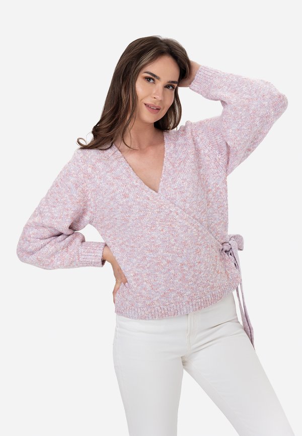 VONNIE LAVENDER MELANGE - Strickpullover - lilac
