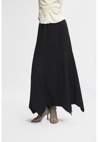 Gestuz - GLENNAGZ LONG SKIRT - Maxirok - black Miniatuurafbeelding 1