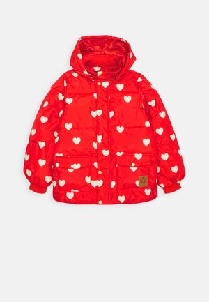 HEARTS PICO- PUFFER - Zimní bunda - red