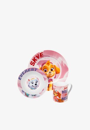 Paw Patrol, UNISEX SET - Servizio da tavola per bambini - rosa