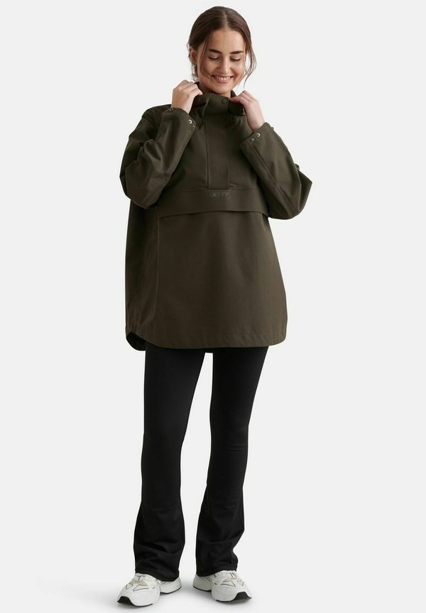 OVERSIZED ANORAK - Regenjacke / wasserabweisende Jacke - khaki