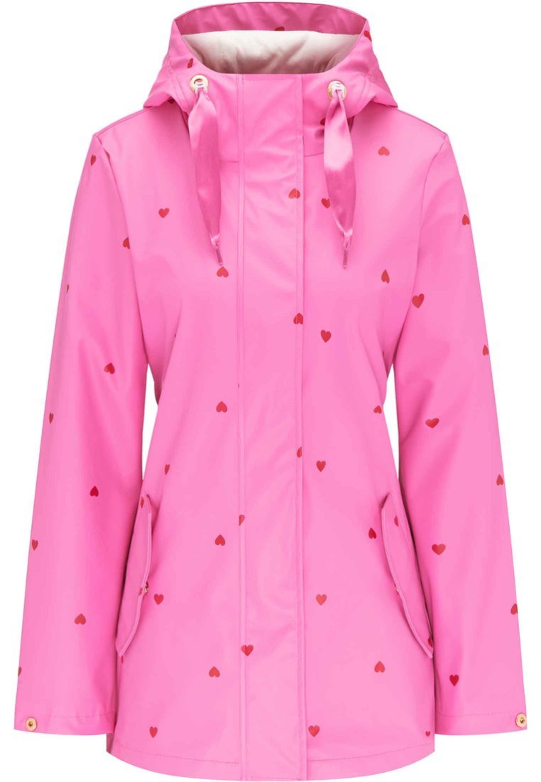 myMo Regenjas donkerroze