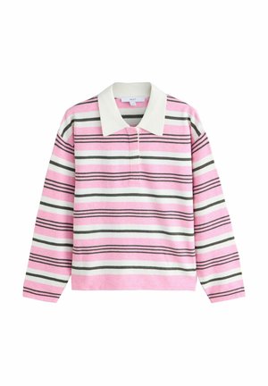 Polokošeľa - pink stripe