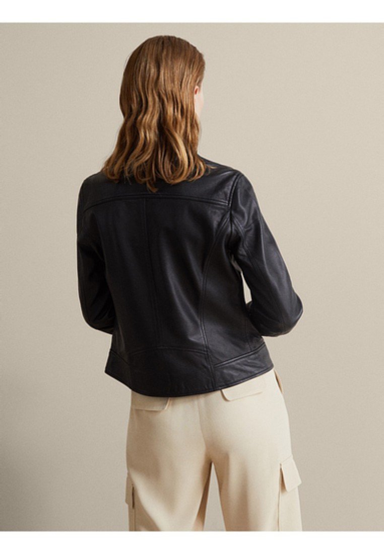Massimo Dutti NAPPA Skinnjacka black Zalando.se Massimo Dutti NAPPA Skinnjacka black Zalando.se