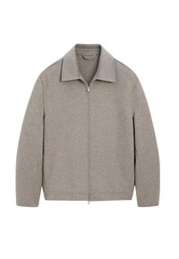DOUBLE ZIP - Leichte Jacke - light brown