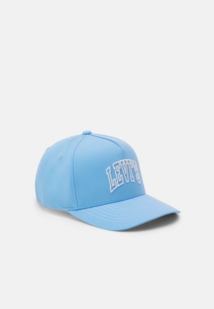 New Baby Girl Winter Cap In Sky Blue Colors With Check Bow For 0-2 Years In Jersey stuff on Sale Price #9 main image 1