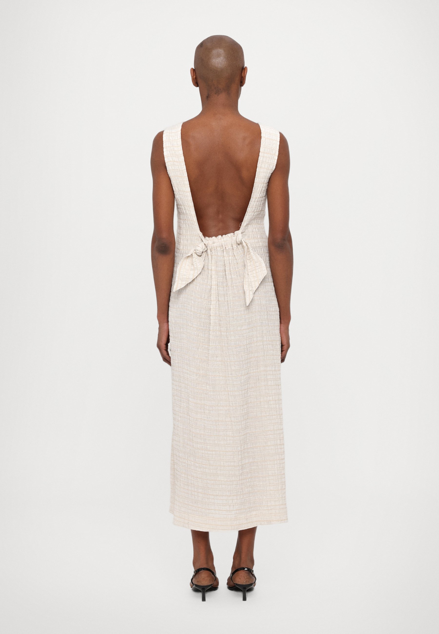 Henrik Vibskov FEST DRESS - Maxi dress - raw beige/beige
