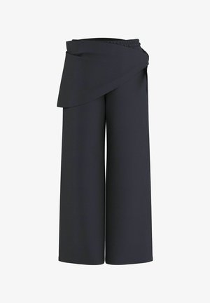 HYPEDROP, TROUSERS HDTALLULAH MW WRAP - Παντελόνι - black