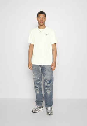 TREFOIL ESSENTIALS - Tricou cu imprimeu - white/black