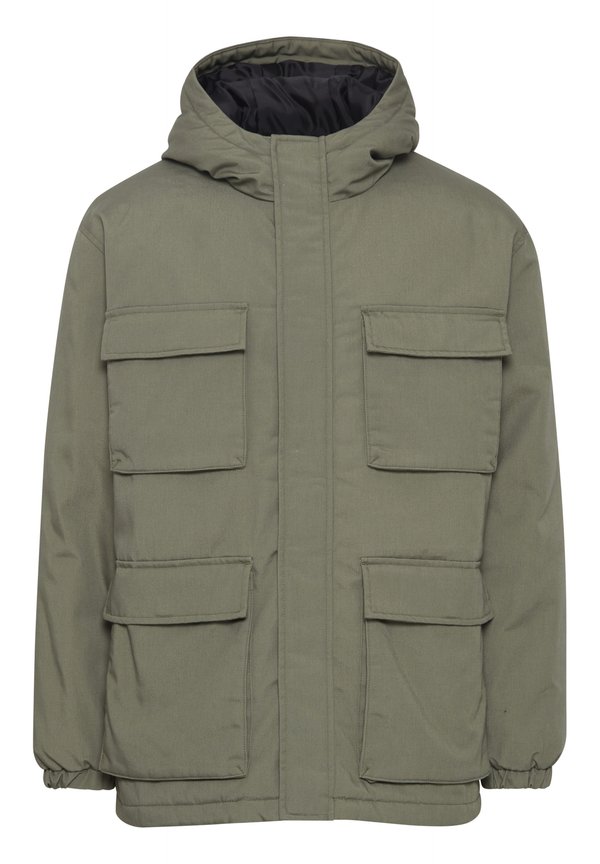 SDGABEN - Short coat - dusty olive2