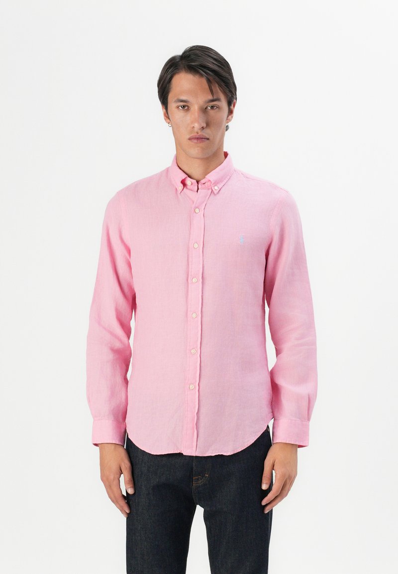 Polo Ralph Lauren Overhemd donkerroze Polo Ralph Lauren Overhemd donkerroze