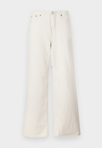 VINTAGE WAISTLESS DRAWSTRING ULTRA LOOSE  - Relaxed fit jeans - white