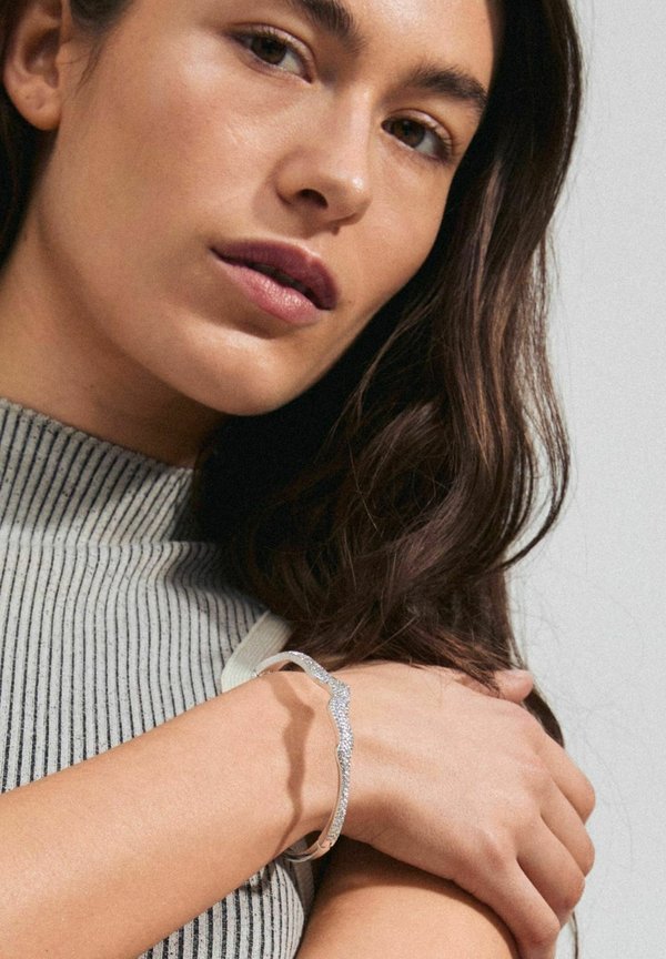 CONNECT CRYSTAL BRACELET - Armband - silver plated