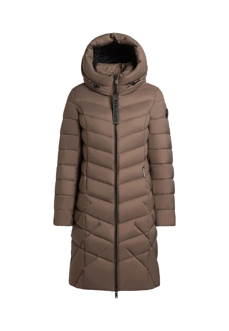 khujo Wintermantel taupe