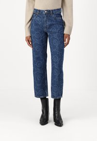 Marimekko BARREL - Vaqueros boyfriend - unikko denim