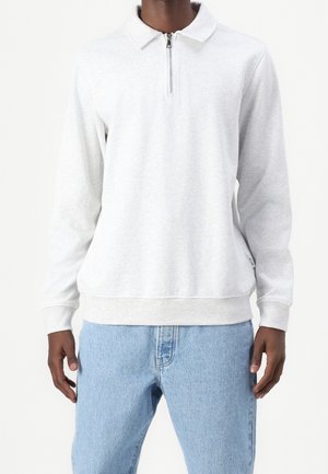 Felpa - mottled light grey