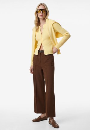 Koton, WIDE - Broek - brown