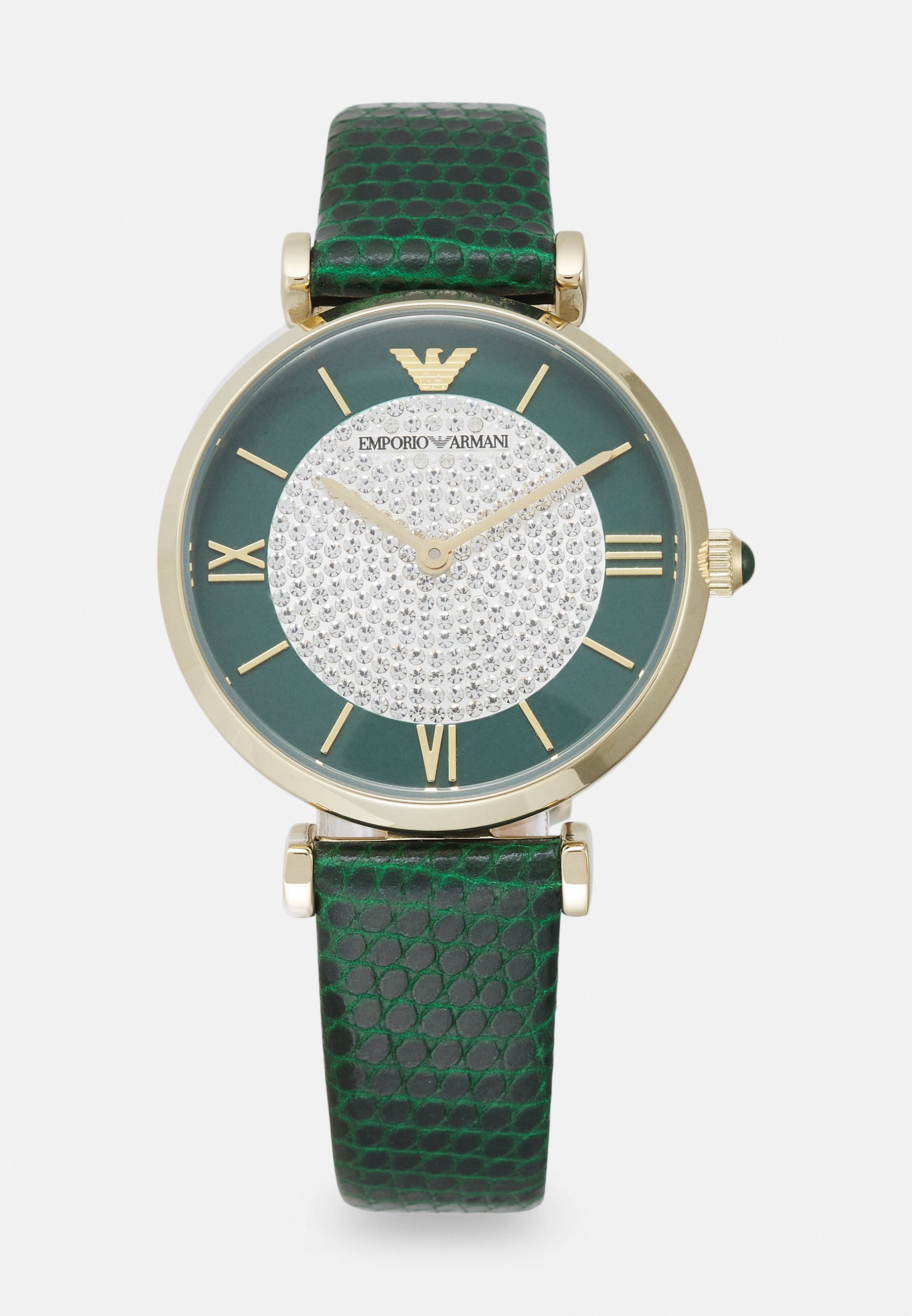 Emporio Armani GIANNI T BAR - Uhr - green/grün