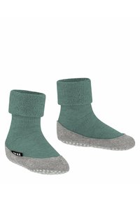 FALKE Cosyshoe - Socks - dark jade