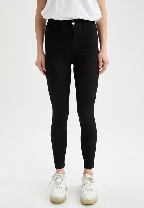 Pieces dam jeggins PCSKIN WEAR MW - Black