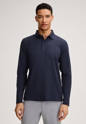 LONGSLEEVE BRYSON - Maglietta a manica lunga - navy gemustert