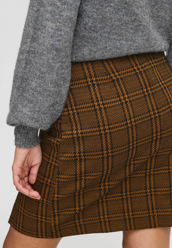 IHKATE MOSLEY - Pencil skirt - monk s robe check jacquard3