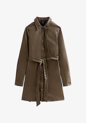 New Look BUTTON UP MINI - Blousejurk - olive