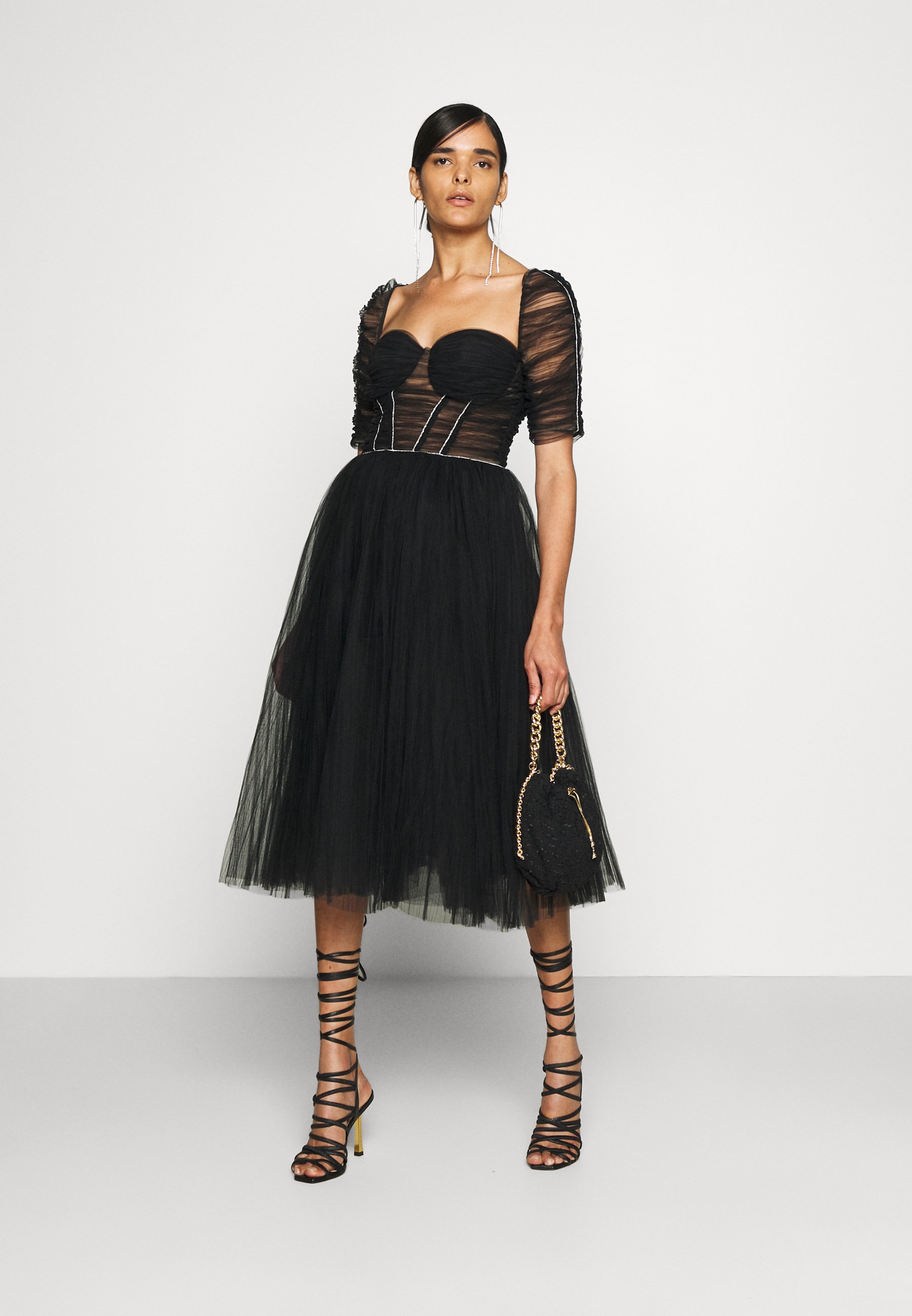 Elisabetta Franchi Cocktail dress / Party dress - nero/black - Zalando.de