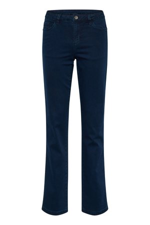 Kaffe KAVICKY  - Sirgete säärtega teksad - dark blue denim