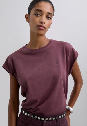 PLAINSKULL - T-Shirt basic - burgundy