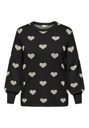 ONLY Carmakoma CARMONTANA PULLOVER - Trui - black