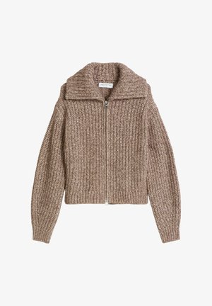 Marc O'Polo, Strickjacke - dark brown
