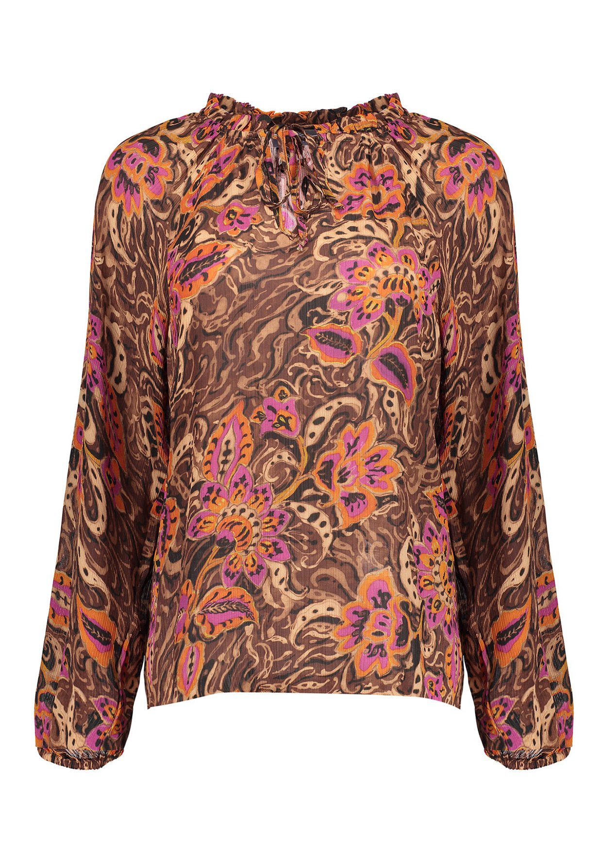 Geisha Blouse - orange pink comb/meerkleurig - Zalando.nl