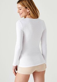 Damart AJOURÉE - Hemd - blanc
