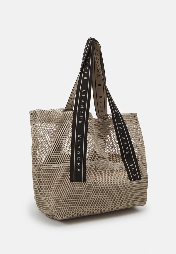 TOTE LOGO - Tote bag - oxford tan3