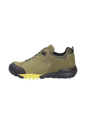 AMIATA - Casual lace-ups - olivgelb