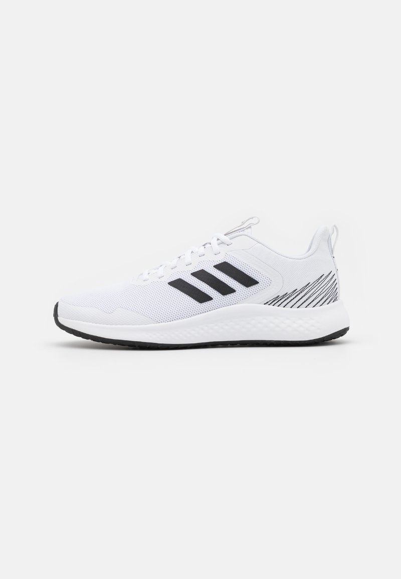 adidas Performance FLUIDSTREET - Sapatilha de treino - footwear white/core black/grey five