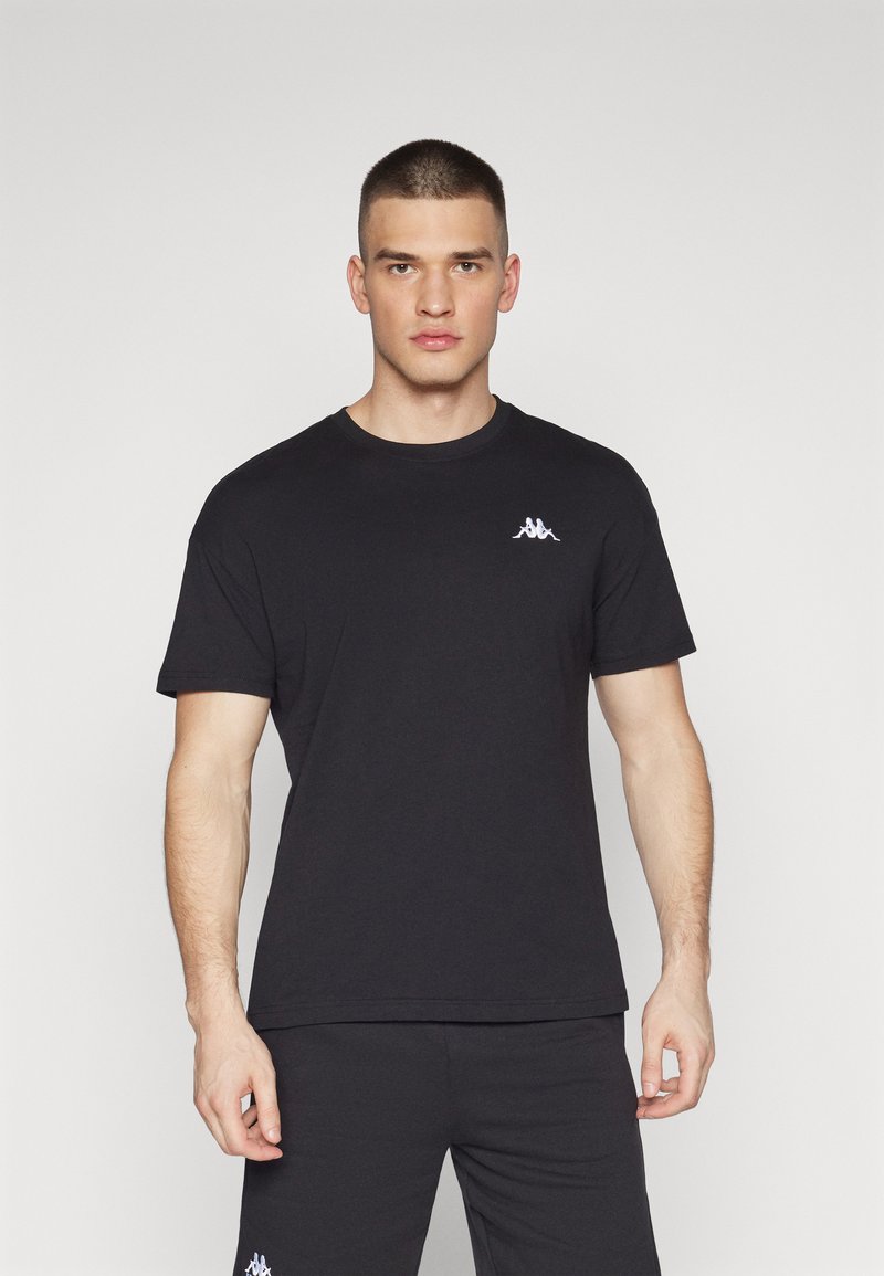 Kappa VEER - T-shirt basic - caviar