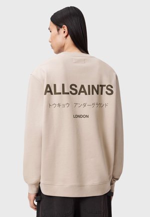 AllSaints, UNDERGROUND CREW - Sudadera - sandstone taupe