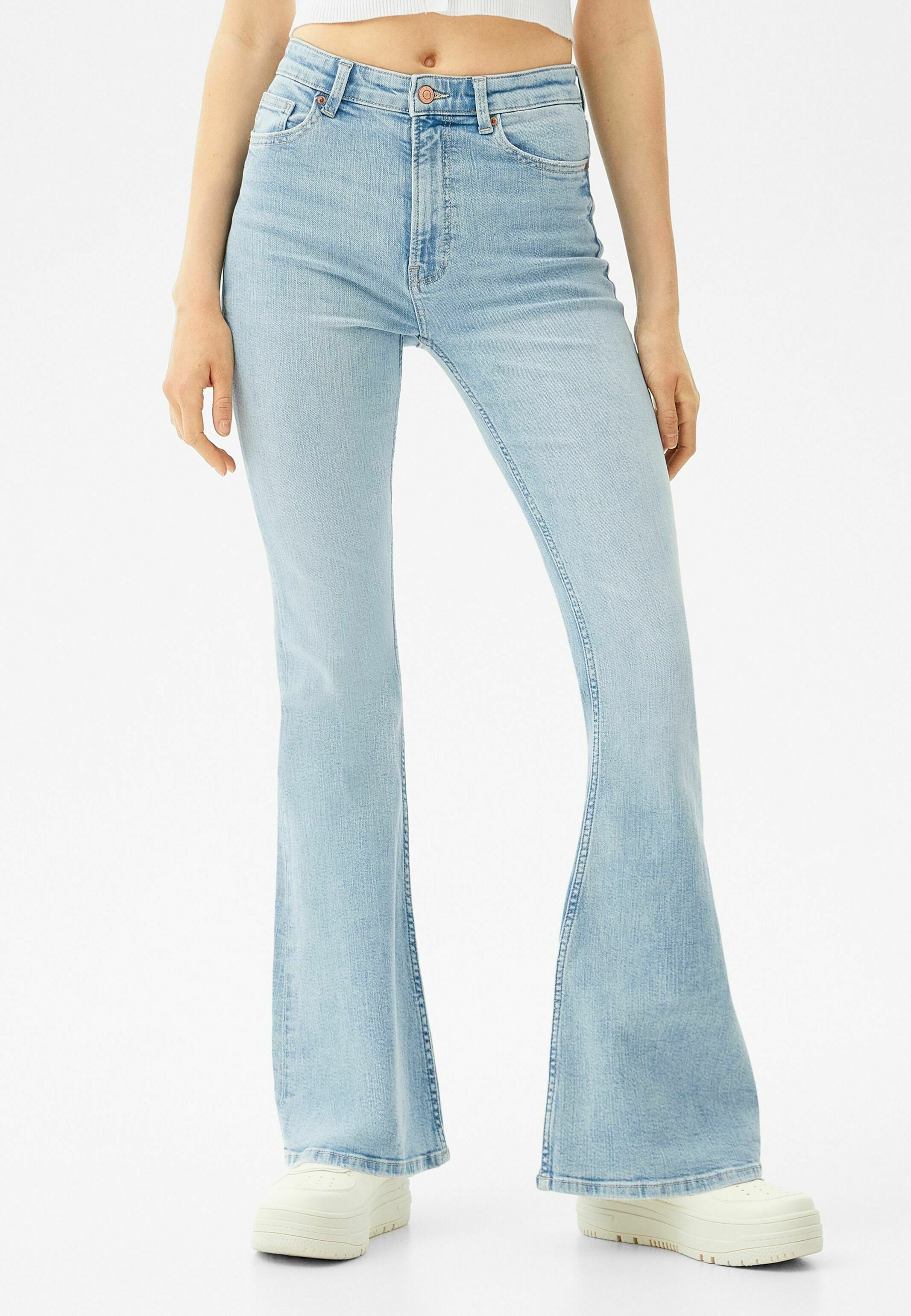 flare jeans bershka