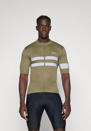 MENS BREVET - Cycling Jersey - kalamata/silver reflective