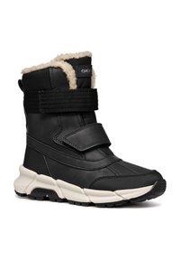 Geox J FLEXYPER PLUS - Botas para la nieve - black