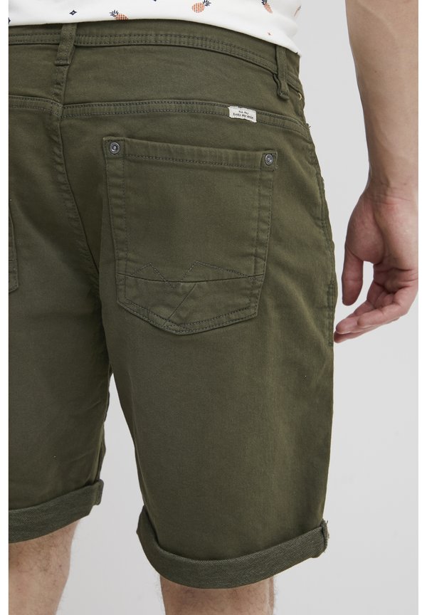 BHJOGG SLIM/ REGULAR FIT - Denim shorts - forest night3