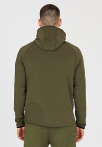 Endurance MIDLAYER DEERTO - Sweater met rits - olijf