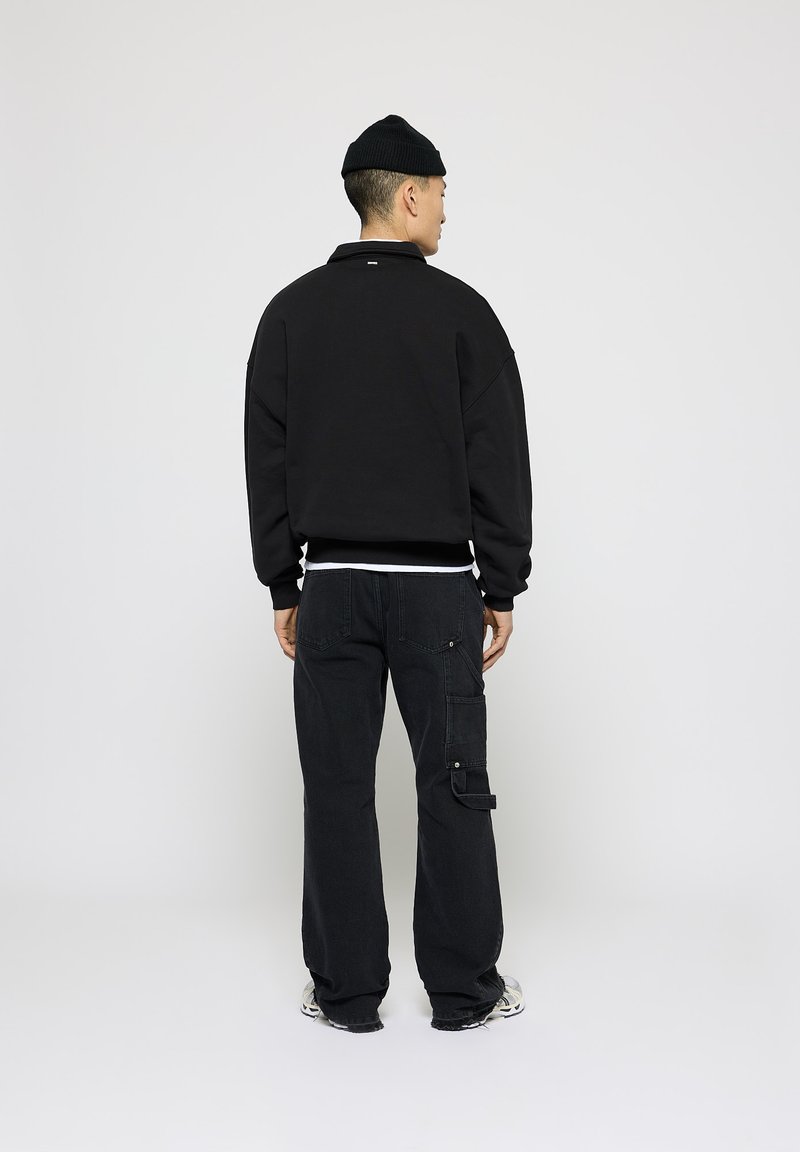 EIGHTYFIVE - USED CARPENTER - Traperice opuštenog kroja - black washed, Povećaj