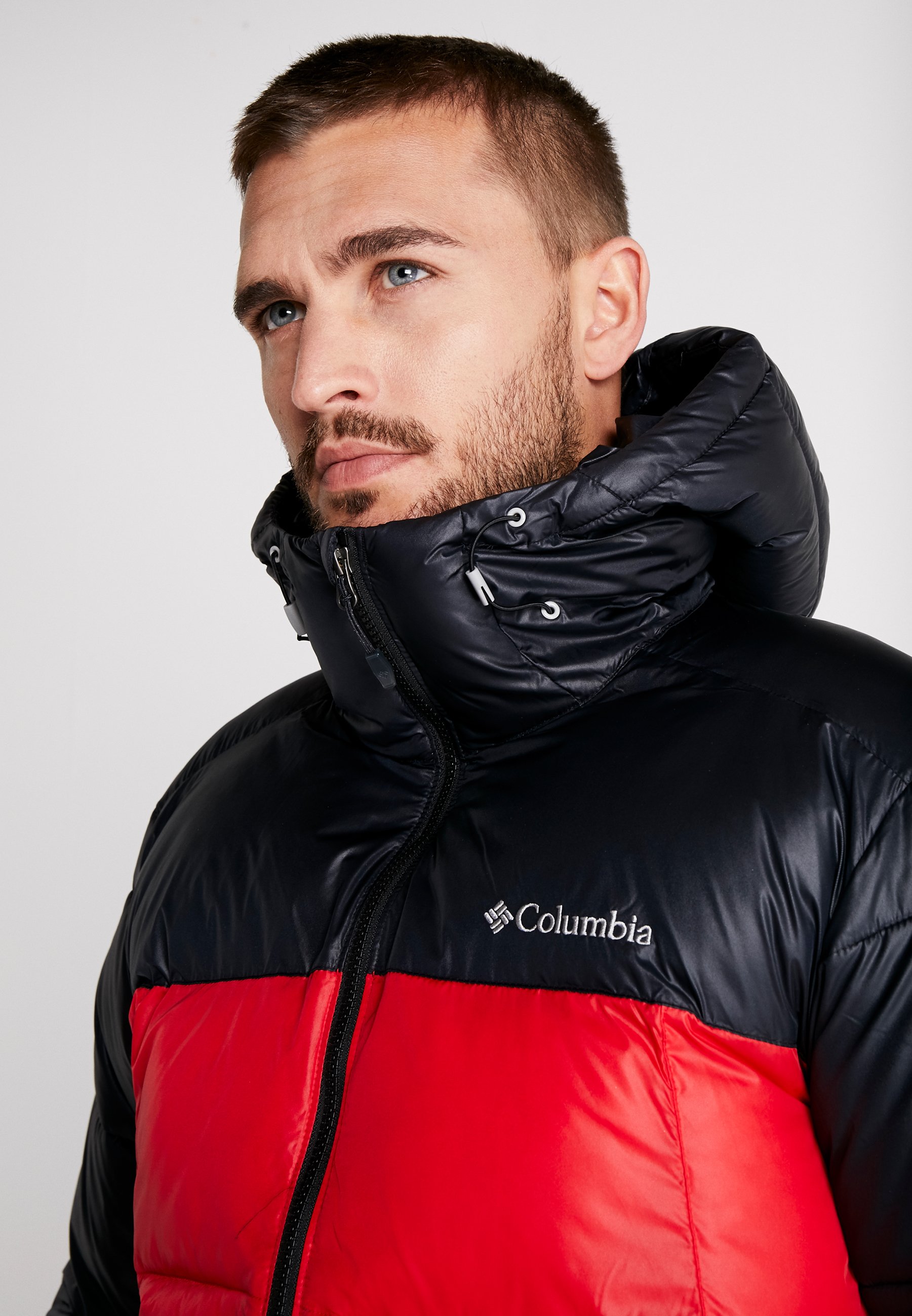 Columbia PIKE LAKE HOODED JACKET Winterjacke mountain Jacken Columbia Pike Lake™ Hooded Jacket Mountain Red Black
