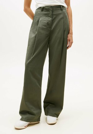 WIDE  - Pantaloni - pewter green